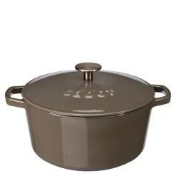 Støpejernsgryte 4,4L mahogany