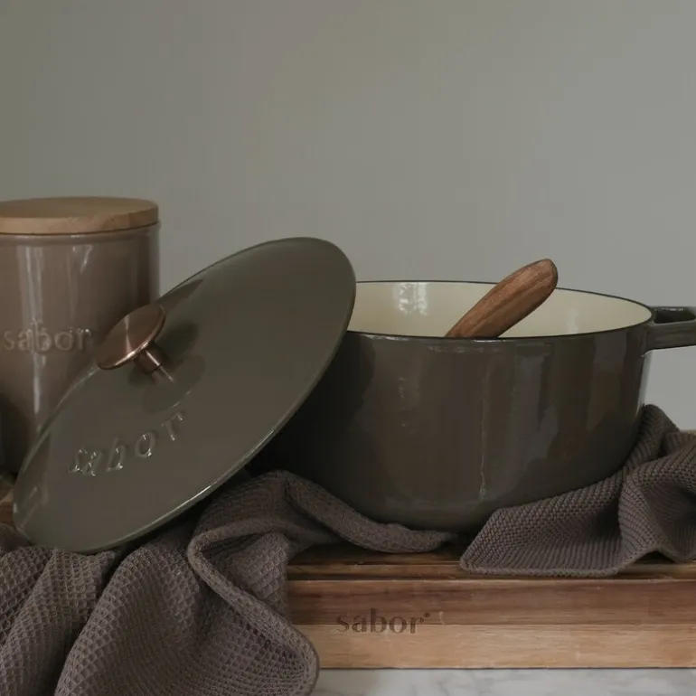 Støpejernsgryte 4,4L mahogany