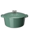 Støpejernsgryte 4,4L sea green