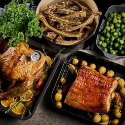 Støpejernsgryte 9,5L svart