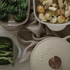 Støpejernsgryte 2L warm grey