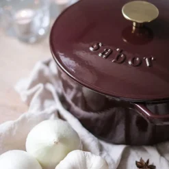 Støpejernsgryte 4,4L zinfandel