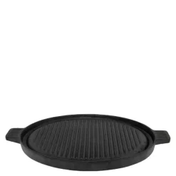 Støpejernsplate vendbar 36 cm