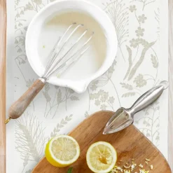 Strå bordløper 35x120 cm beige