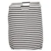 Stripes vaskepose 40 cm svart/hvit