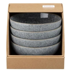 Studio skål 17 cm 4 stk grå