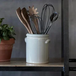 Style salatsett 2 deler svart/sølv