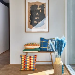 Styles dekorasjonsvase 22,5x38 cm gul