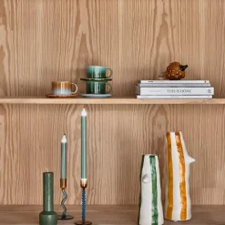 Styles kubbelys 7x20 cm dark green