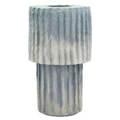 Styles lampe 25x44 cm blå