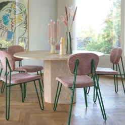 Styles vase m/ nebb og øyevipper 34 cm grønn