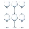 Sublym rødvinsglass 6 stk 60 cl klar