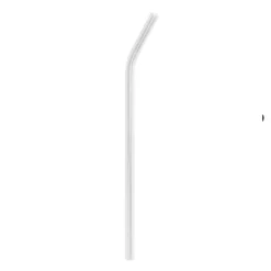 Sugerør i glass bøyd XL klar