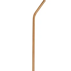 Sugerør i stål bøyd XL kobber