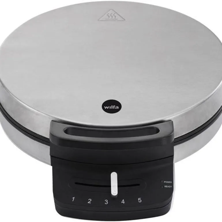 SWA-517 vaffeljern enkelt 5 hjerter