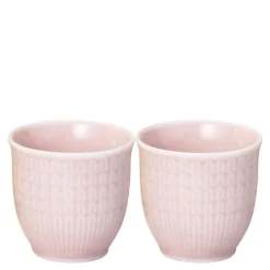 Swedish Grace eggeglass 4 cl 2 stk rose