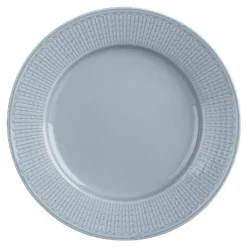 Swedish Grace tallerken 27 cm is/grå