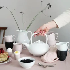 Swedish Grace tekanne 1,5L snø/hvit