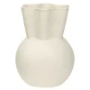 Sweeping Top vase 20 svungen topp cm hvit