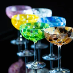 Swirl champagneglass 22 cl grønn