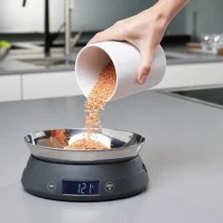 Switch digital kjøkkenvekt grå