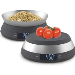 Switch digital kjøkkenvekt grå