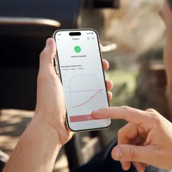 Sync Dual trådløst steketermometer sølv/svart
