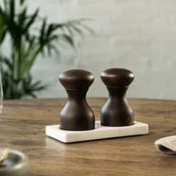 Tabletopper brett for kverner 15 cm hvit marmor