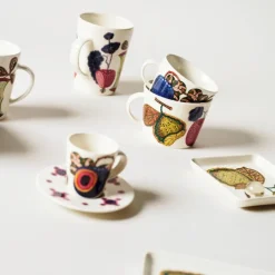 Taika Sato tallerken rektangel 12x24 cm