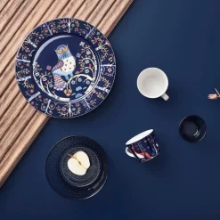 Taika skål til espressokopp 11 cm blå