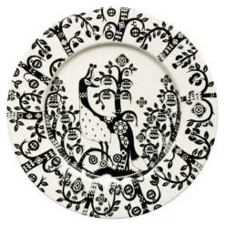 Taika tallerken 22 cm svart
