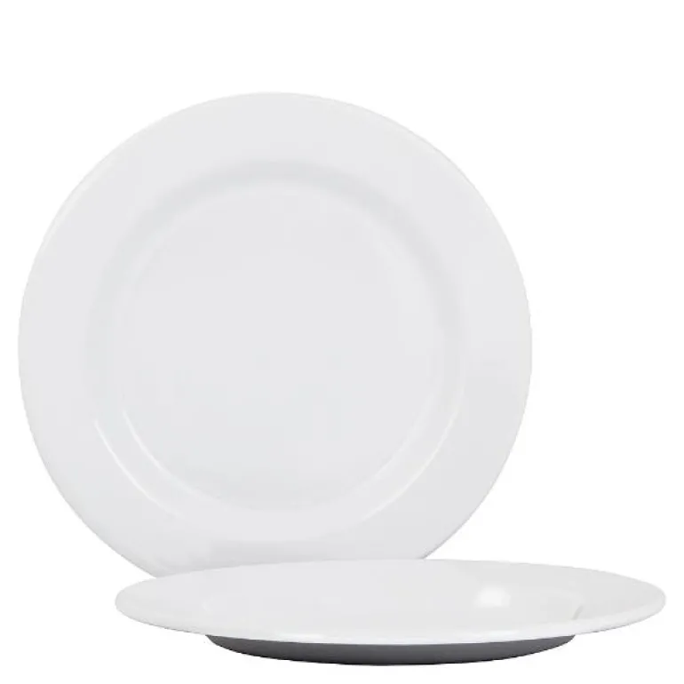 Tallerken 24 cm grå