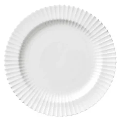 Tallerken 20 cm hvit
