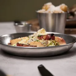 Tallerken 20 cm rustfri