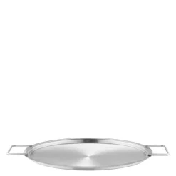 Tallerkenlokk 28 cm rustfritt stål