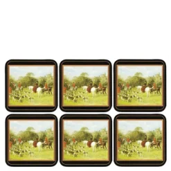 Tally ho glassunderlag 6 stk