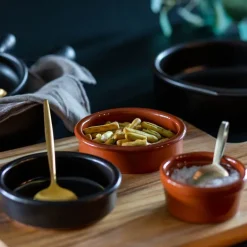 Tapasskål 11,5 cm 17,5 cl brun