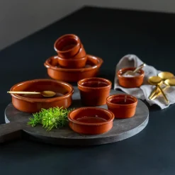 Tapasskål 11,5 cm 17,5 cl brun