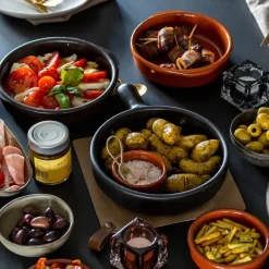 Tapasskål 11,5 cm 17,5 cl brun