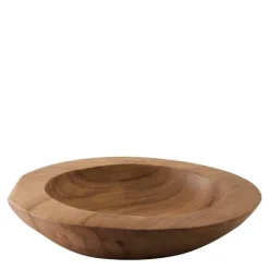 Teak skål 25 cm