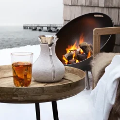 Tebrygger 1,0L lys grå woven