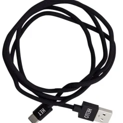 Tech kabel lightning 1m svart