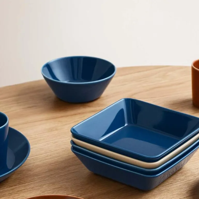 Teema skål 15 cm vintage blå