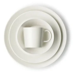 Teema tallerken 21 cm 4 stk hvit