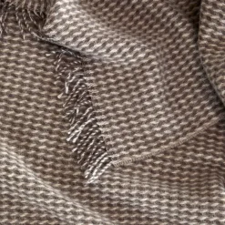 Teide ullpledd 120x180 cm myk brun