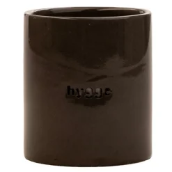 Telysholder hygge liten 6,5x7,5 cm grå