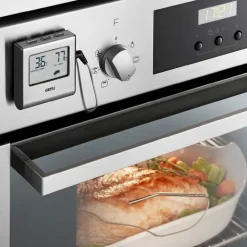 Tempere digital steketermometer stål/svart