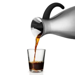 Termokanne 1L børstet stål