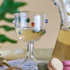 Thalia vinglass 25 cl klar/multi