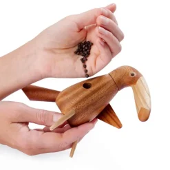 The Pepper Bird pepperkvern 15 cm mahogni